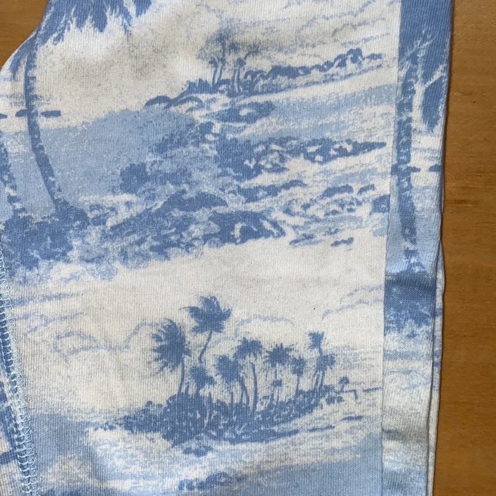 NWT Gap BabyGap Toddler Tropical Print Organic Cotton Joggers Pants  (3T)
